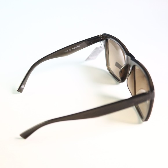 EDGEiWEAR Tac Polarized sunglasses big frame brown full frame sunwear N10 - Picture 2 of 7